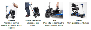 orthos - scooter TRANSFORMER vantagens