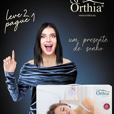 PROMOÇÃO! Almofada de dormir ORTHIA GREEN 2 pelo preço de 1!